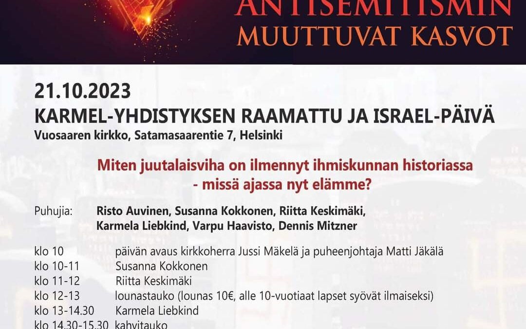 Karmel-yhdistyksen Raamattu ja Israel päivä
